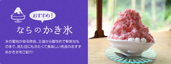 おすすめ！ならのかき氷